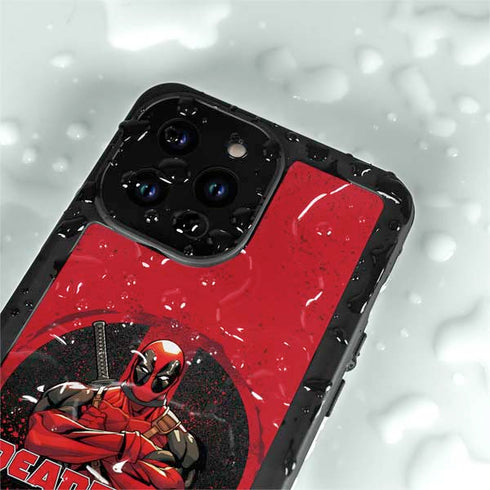 Marvel Deadpool Wade Wilson iPhone 14 Pro Max Waterproof Case