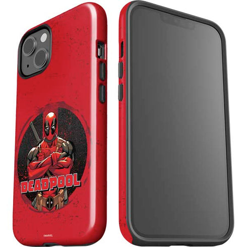 Marvel Deadpool Wade Wilson iPhone 15 Plus Impact Case