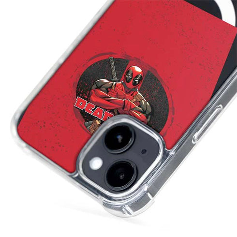 Marvel Deadpool Wade Wilson iPhone 15 Plus MagSafe Case
