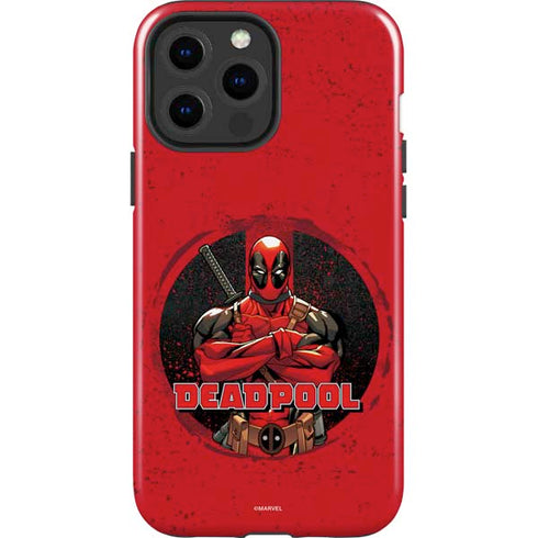Marvel Deadpool Wade Wilson iPhone 15 Pro Max Impact Case