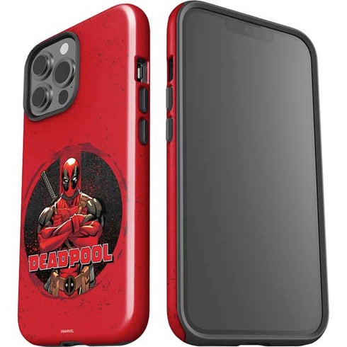 Marvel Deadpool Wade Wilson iPhone 15 Pro Max Impact Case