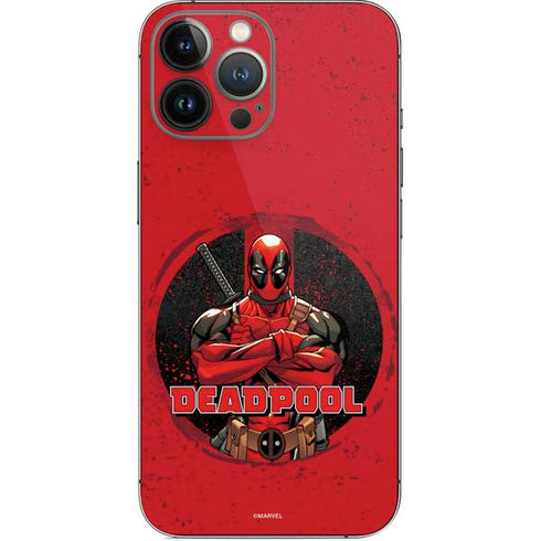 Marvel Deadpool Wade Wilson iPhone 15 Pro Max Skin