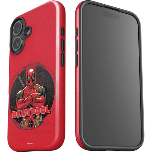 Marvel Deadpool Wade Wilson iPhone 16 Impact Case