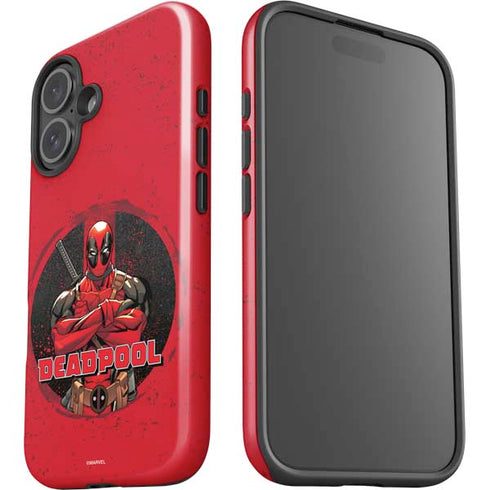 Marvel Deadpool Wade Wilson iPhone 16 Plus Impact Case