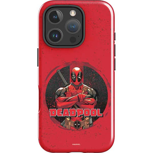 Marvel Deadpool Wade Wilson iPhone 16 Pro Impact Case