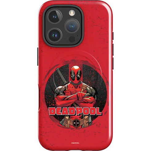 Marvel Deadpool Wade Wilson iPhone 16 Pro Magsafe Impact Case