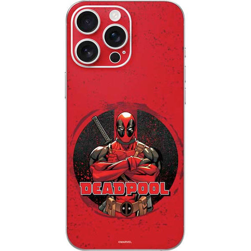 Marvel Deadpool Wade Wilson iPhone 16 Pro Max Skin