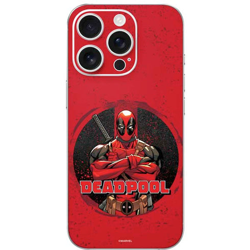 Marvel Deadpool Wade Wilson iPhone 16 Pro Skin