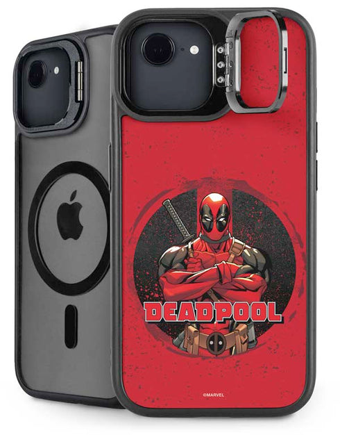 Marvel Deadpool Wade Wilson iPhone 16e Kickstand Case