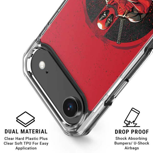 Marvel Deadpool Wade Wilson iPhone 17 Air Clear Case