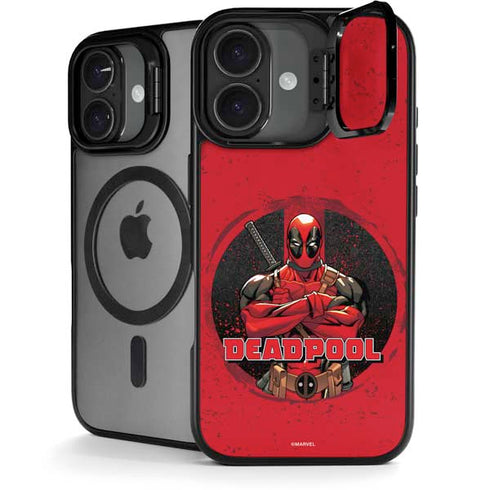 Marvel Deadpool Wade Wilson iPhone 17 Kickstand Case