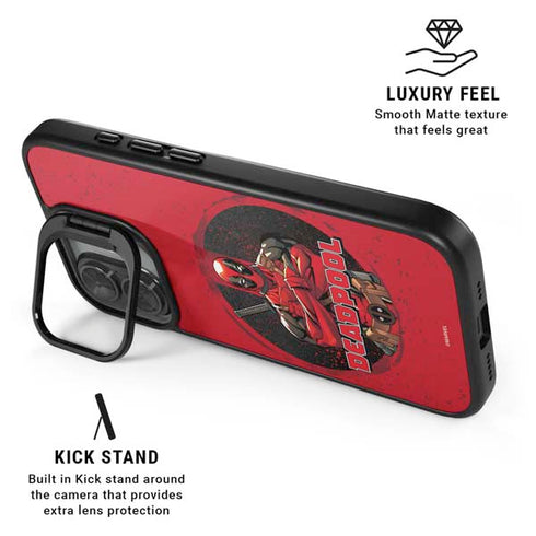 Marvel Deadpool Wade Wilson iPhone 17 Kickstand Case