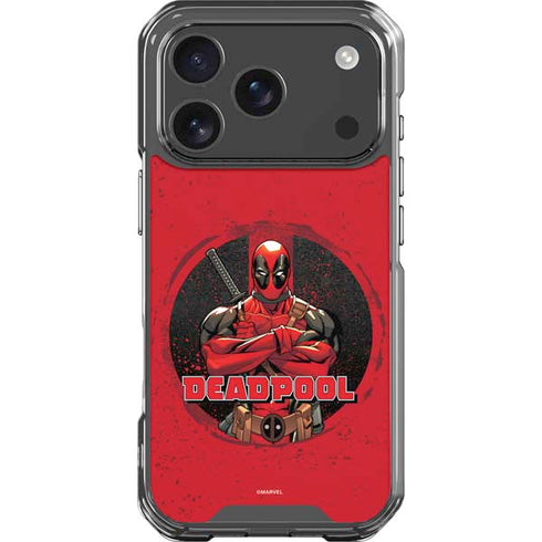 Marvel Deadpool Wade Wilson iPhone 17 Pro Clear Case