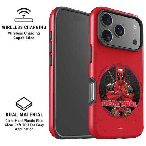 Marvel Deadpool Wade Wilson iPhone 17 Pro Max Magsafe Impact Case