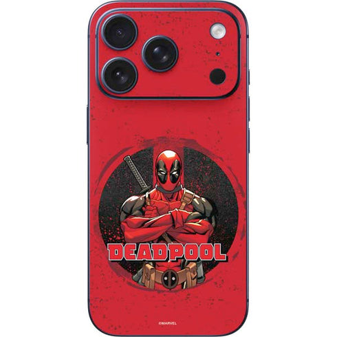 Marvel Deadpool Wade Wilson iPhone 17 Pro Max Skin