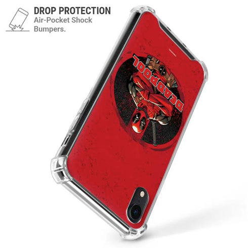 Marvel Deadpool Wade Wilson iPhone XR Clear Case