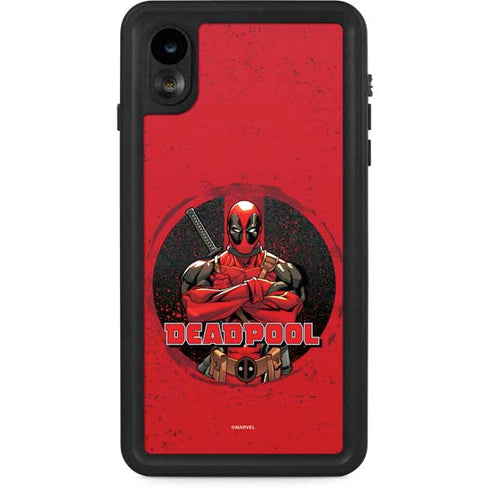 Marvel Deadpool Wade Wilson iPhone XR Waterproof Case