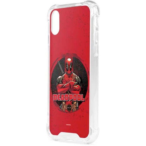 Marvel Deadpool Wade Wilson iPhone XS Clear Case
