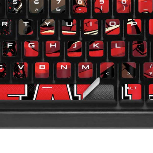 Marvel Deadpool Wade Wilson K95 RGB PLATINUM Mechanical Gaming Keyboard Skin