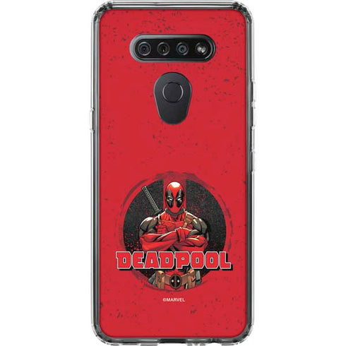 Marvel Deadpool Wade Wilson LG K51/Q51 Clear Case