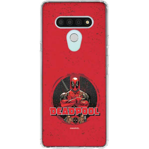 Marvel Deadpool Wade Wilson LG Stylo 6 Clear Case