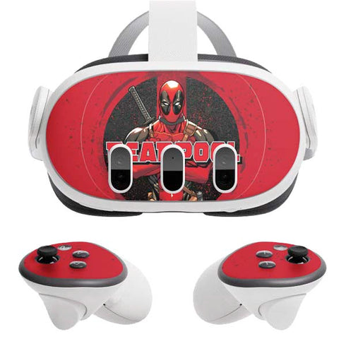 Marvel Deadpool Wade Wilson Meta Quest 3 Skin