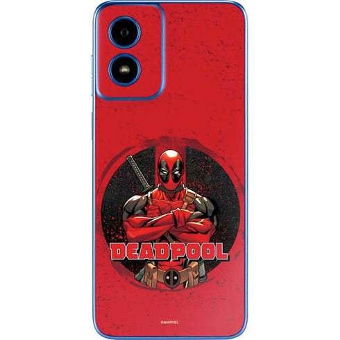 Marvel Deadpool Wade Wilson Moto G Play 4G (2024) Skin