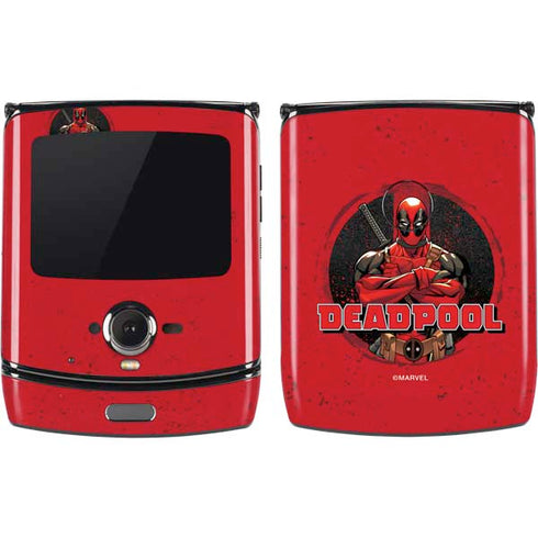 Marvel Deadpool Wade Wilson Motorola RAZR Skin