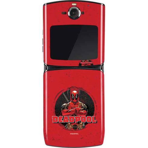 Marvel Deadpool Wade Wilson Motorola RAZR Skin