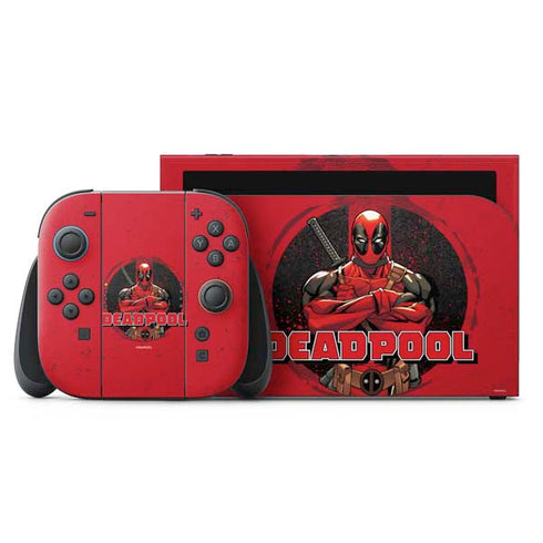 Marvel Deadpool Wade Wilson Nintendo Skins