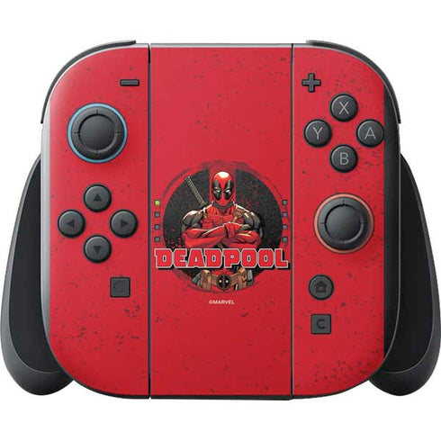 Marvel Deadpool Wade Wilson Nintendo Switch 2 (2025) with Joy-Con Skin