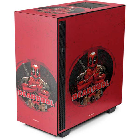 Marvel Deadpool Wade Wilson NZXT H510 Compact ATX Mid-Tower Case Skin