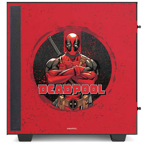 Marvel Deadpool Wade Wilson NZXT H510 Compact ATX Mid-Tower Case Skin