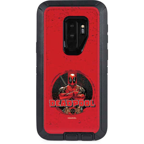 Marvel Deadpool Wade Wilson Otterbox Defender Galaxy Skin