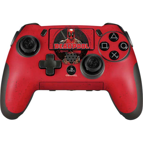 Marvel Deadpool Wade Wilson PlayStation Scuf Vantage 2 Controller Skin