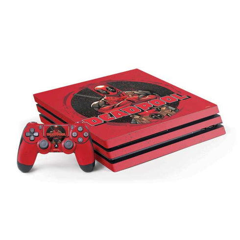 Marvel Deadpool Wade Wilson PlayStation PS4 Skins