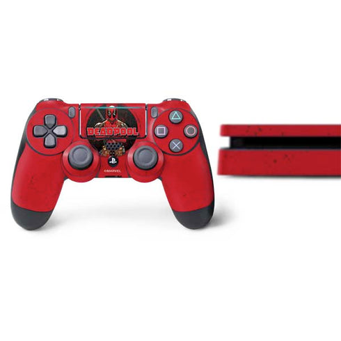 Marvel Deadpool Wade Wilson PS4 Slim Bundle Skin