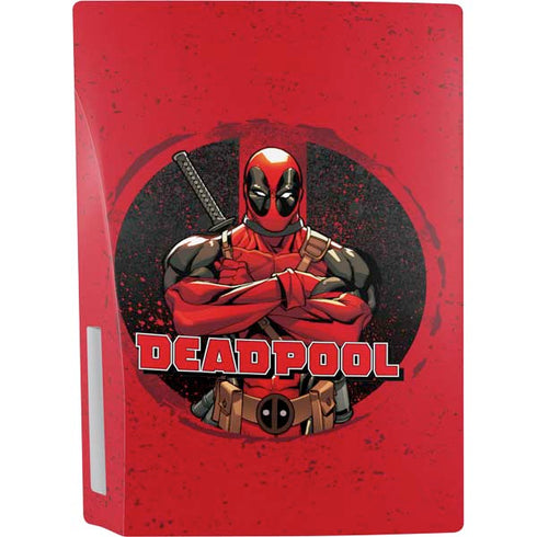 Marvel Deadpool Wade Wilson PS5 Console Skin