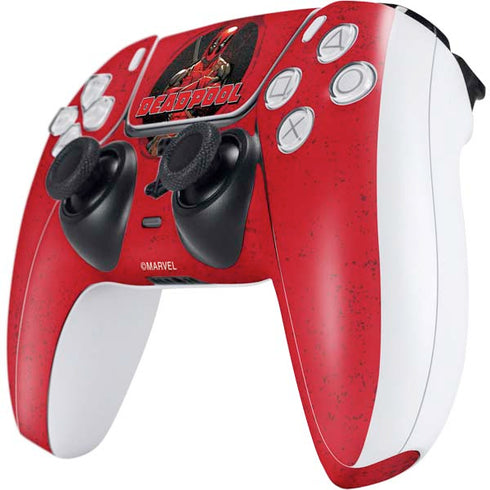 Marvel Deadpool Wade Wilson PS5 Controller Skin