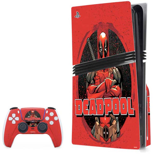 Marvel Deadpool Wade Wilson PlayStation PS5 Skins