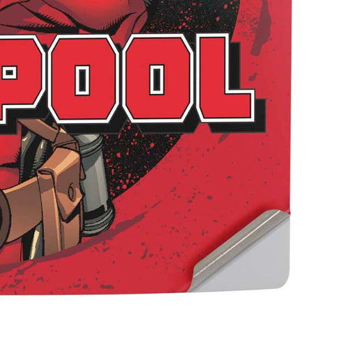Marvel Deadpool Wade Wilson PS5 Pro Disk Console Skin