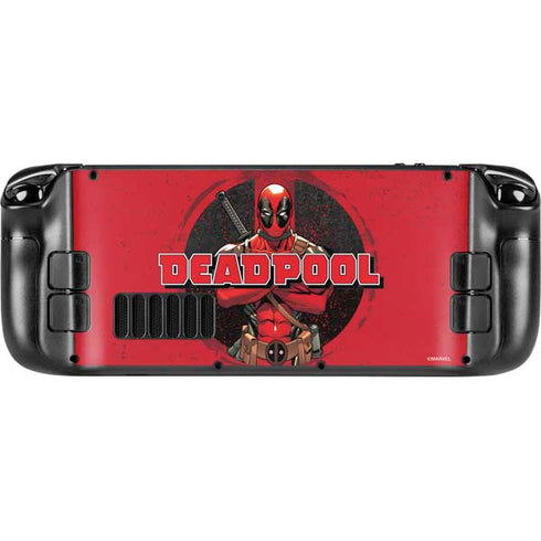 Marvel Deadpool Wade Wilson Steam Deck Handheld Gaming Computer Skin
