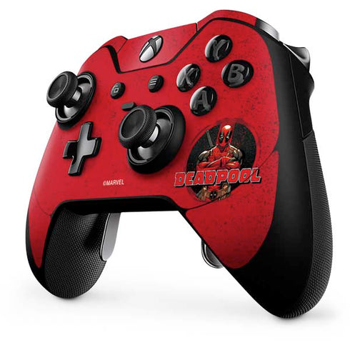 Marvel Deadpool Wade Wilson Xbox One Elite Controller Skin
