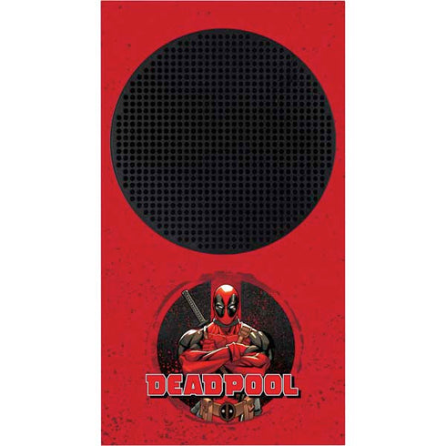 Marvel Deadpool Wade Wilson Xbox Series S Console Skin