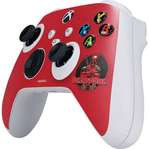 Marvel Deadpool Wade Wilson Xbox Series S Controller Skin