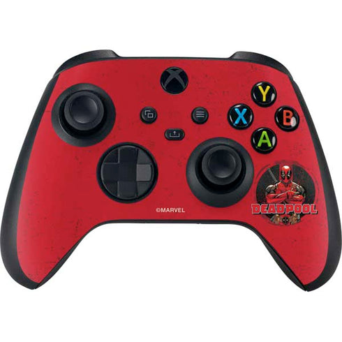 Marvel Deadpool Wade Wilson Xbox Series X Controller Skin