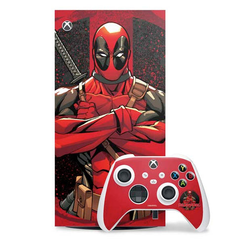 Marvel Deadpool Wade Wilson XBox Series X Digital Edition Bundle Skin