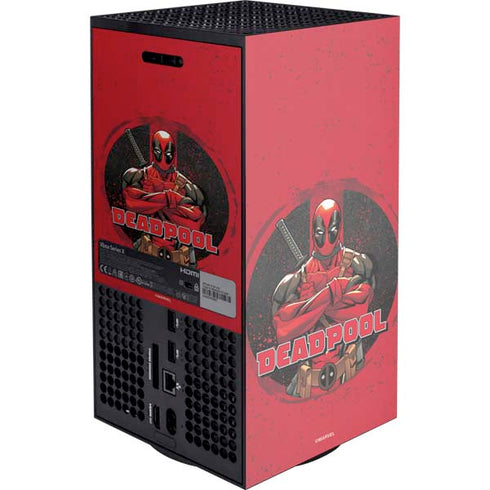 Marvel Deadpool Wade Wilson XBox Series X Digital Edition Console Skin