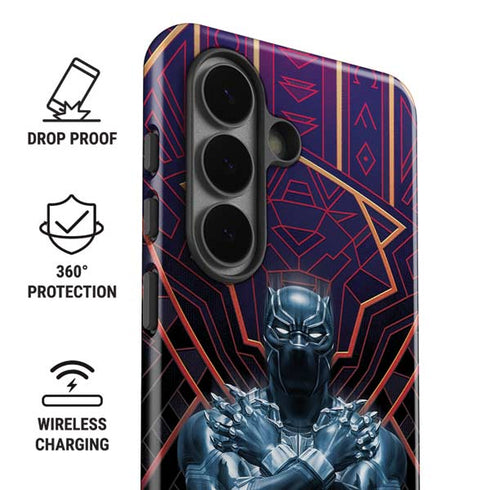 Marvel Black Panther Wakanda Salute Galaxy S26 Plus Impact Case
