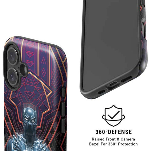 Marvel Black Panther Wakanda Salute iPhone 16 Magsafe Impact Case